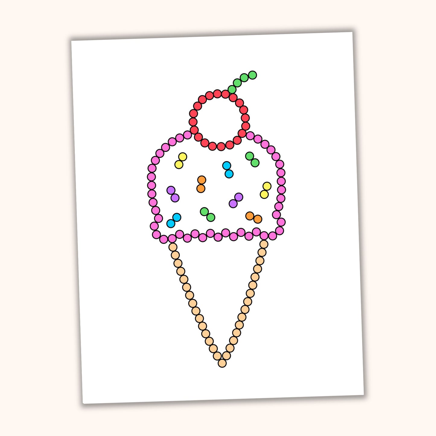 Summer Q-Tip Sheets