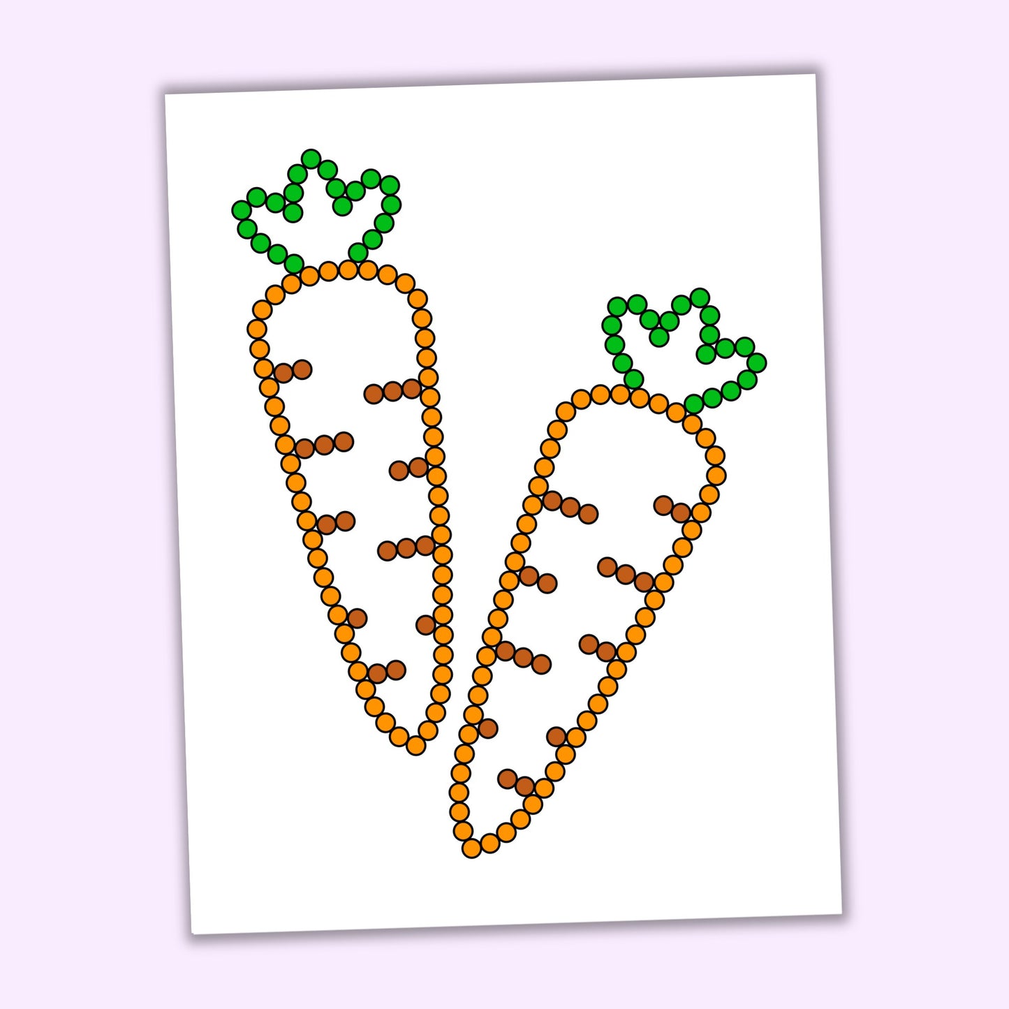 Easter Q-Tip Sheets