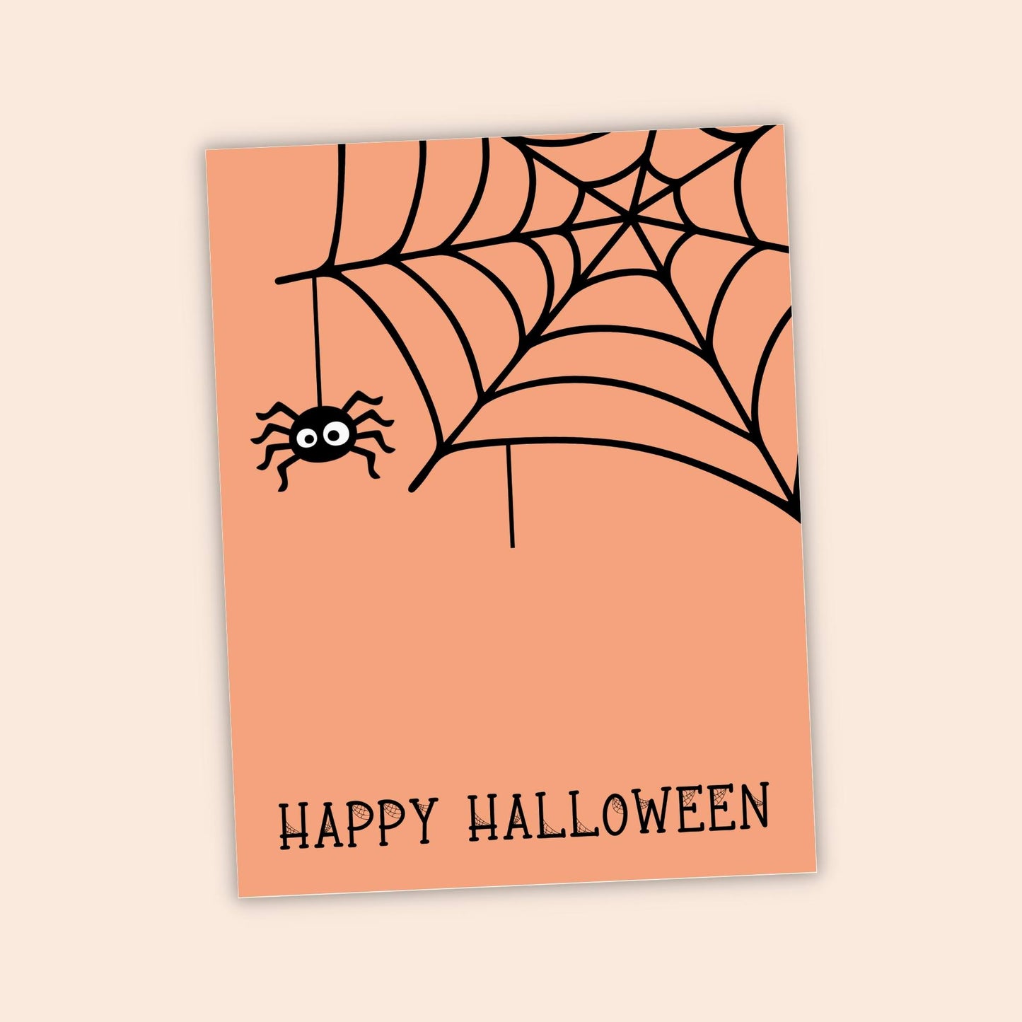 Halloween Spider Handprint Kit