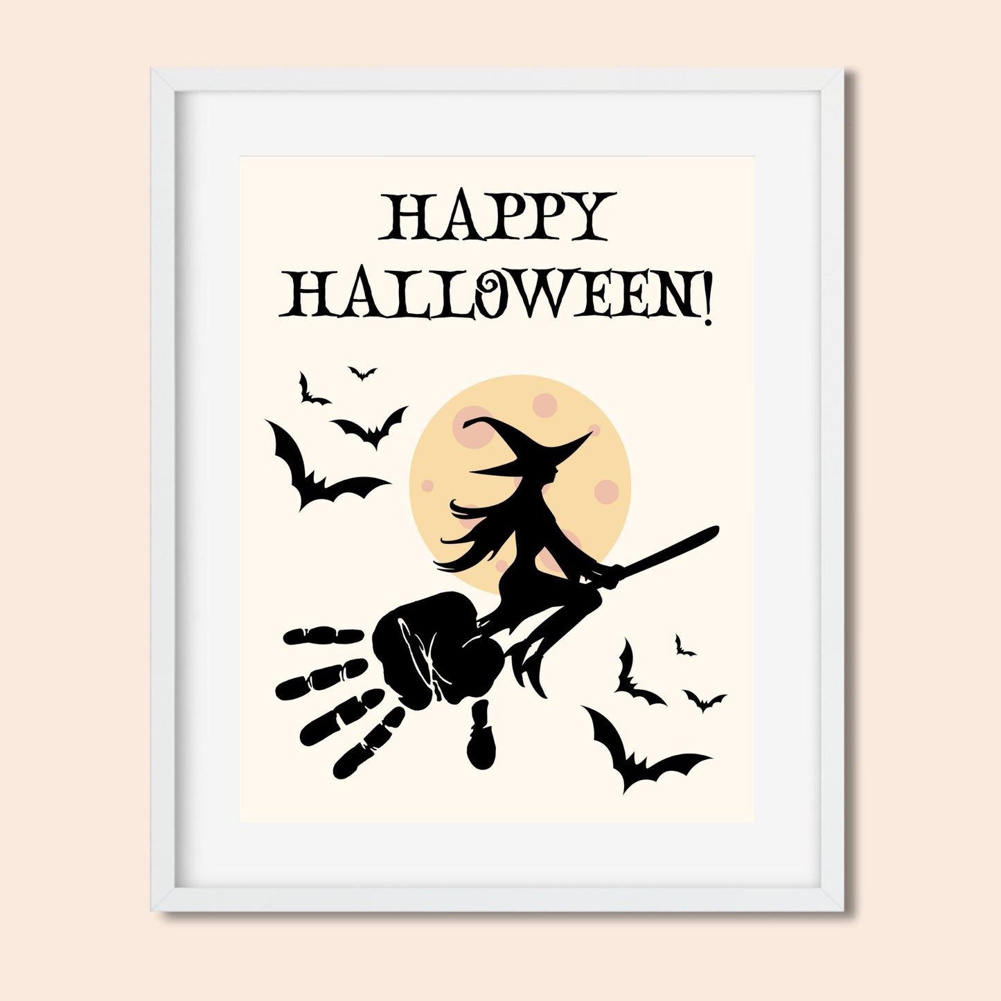Halloween Witch Handprint Kit