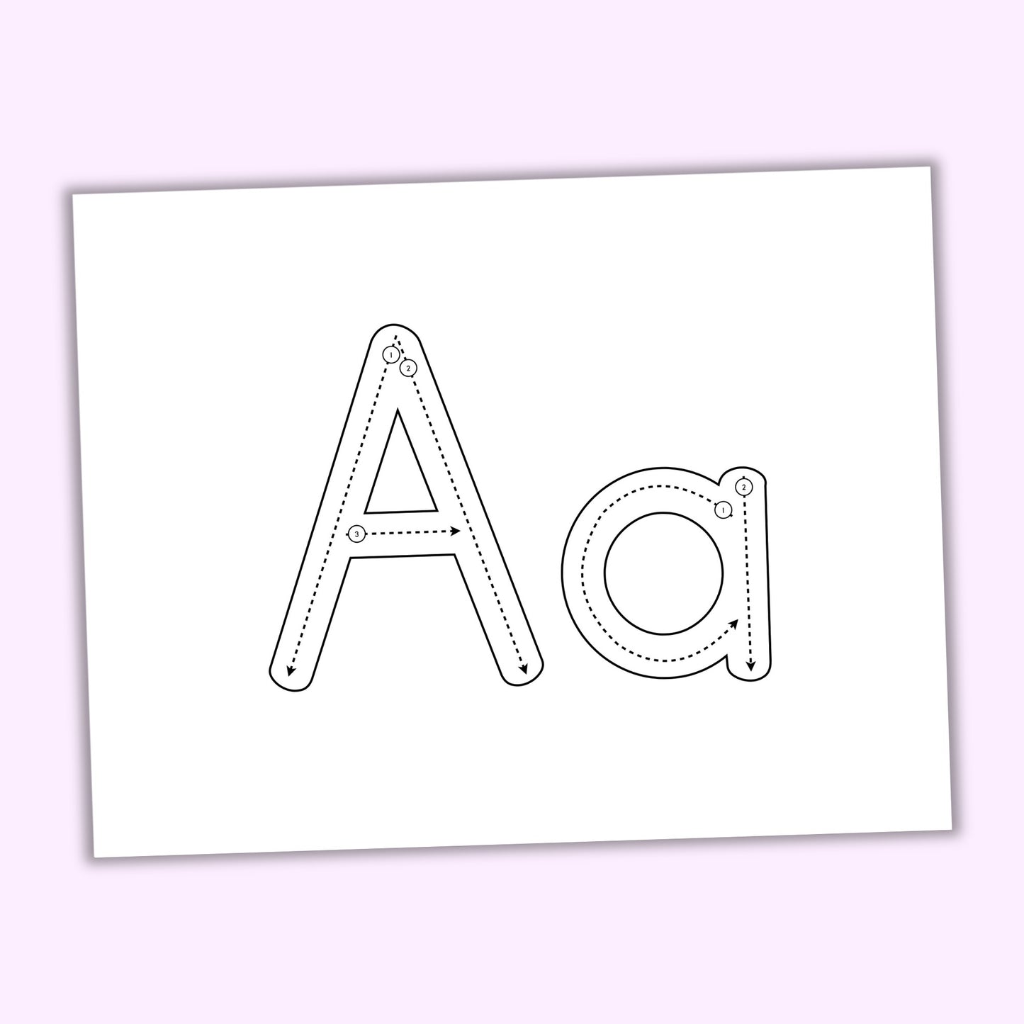 Alphabet Tracing Sheets