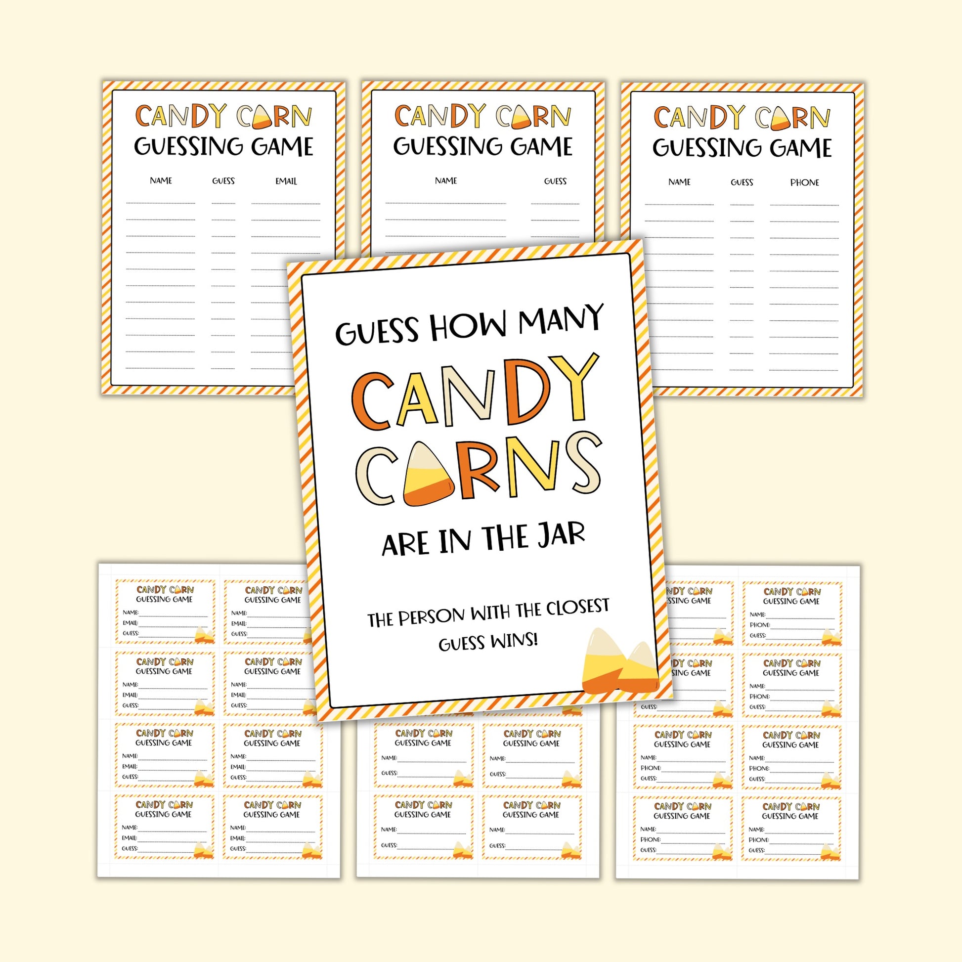 Candy Corn Guessing Game – Printables by The Craft-at-Home Family candy-corn-guessing-game-printables-by-the-craft-at-home-family