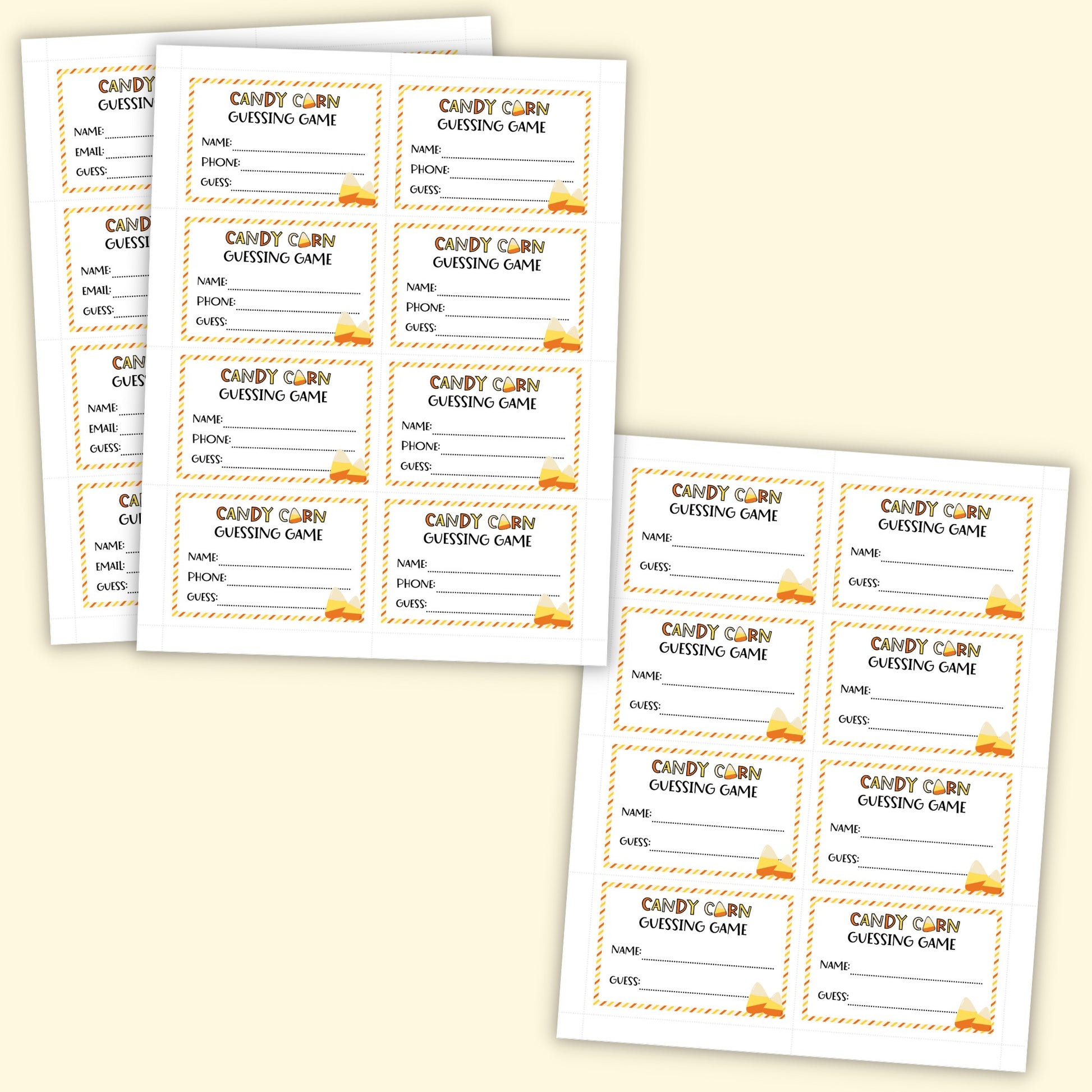 Candy Corn Guessing Game – Printables by The Craft-at-Home Family candy-corn-guessing-game-printables-by-the-craft-at-home-family