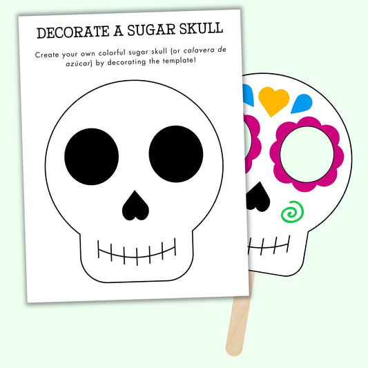 Decorate a Sugar Skull Activity