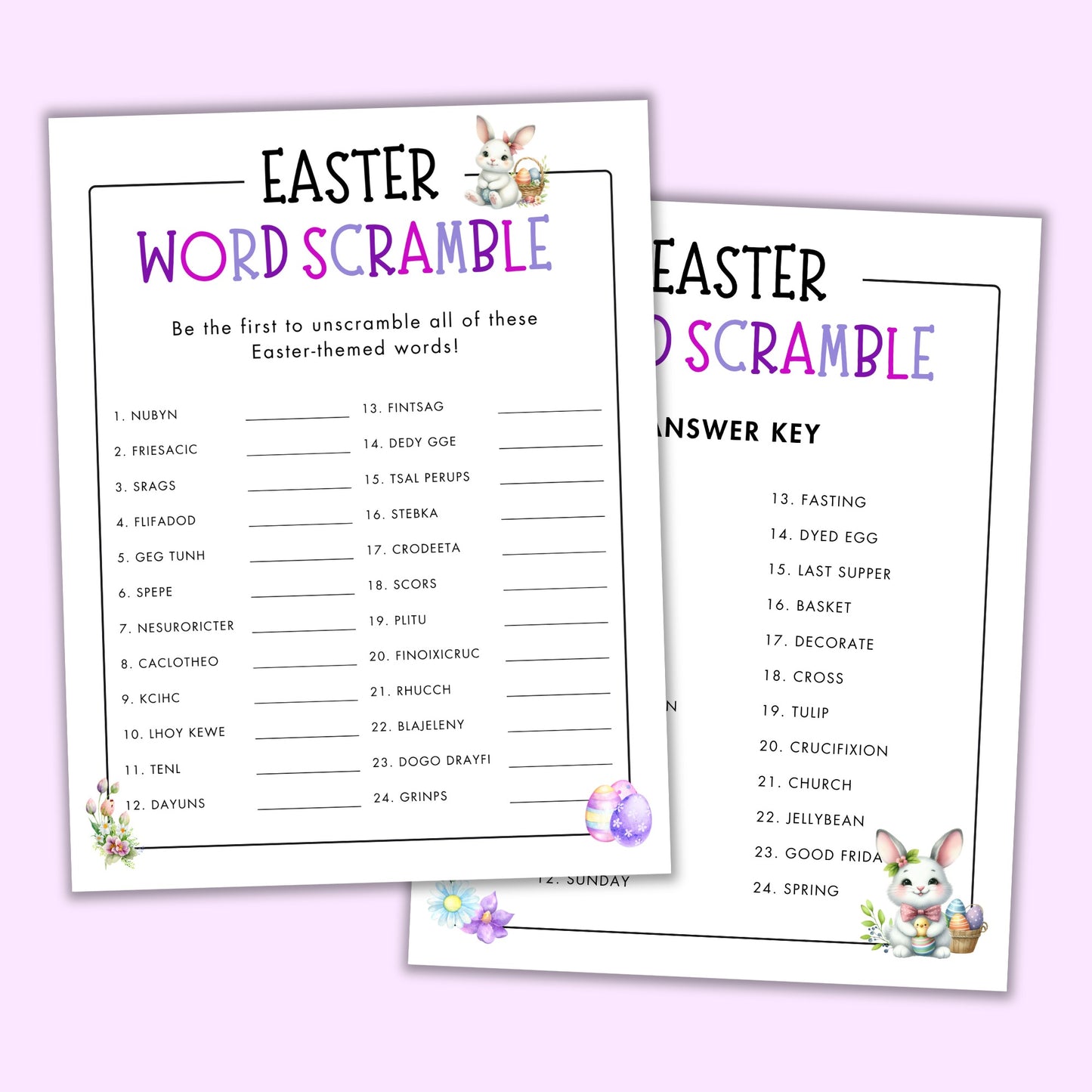 easter-word-scramble-printables-by-the-craft-at-home-family for Free Printable Easter Word Scramble Easter Word Scramble – Printables by The Craft-at-Home Family for Free Printable Easter Word Scramble