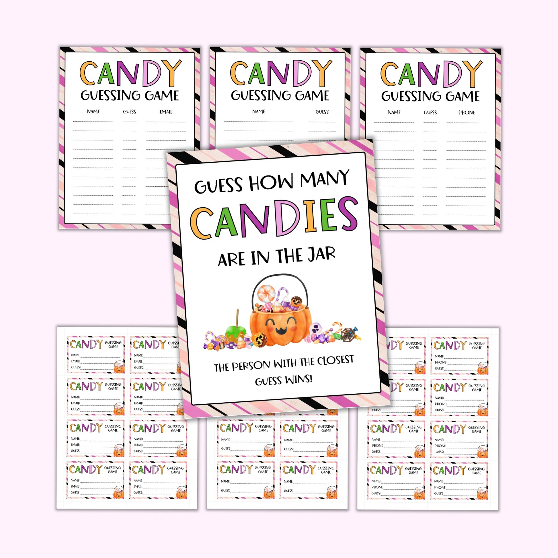Halloween Candy Guessing Game – Printables by The Craft-at-Home Family halloween-candy-guessing-game-printables-by-the-craft-at-home-family