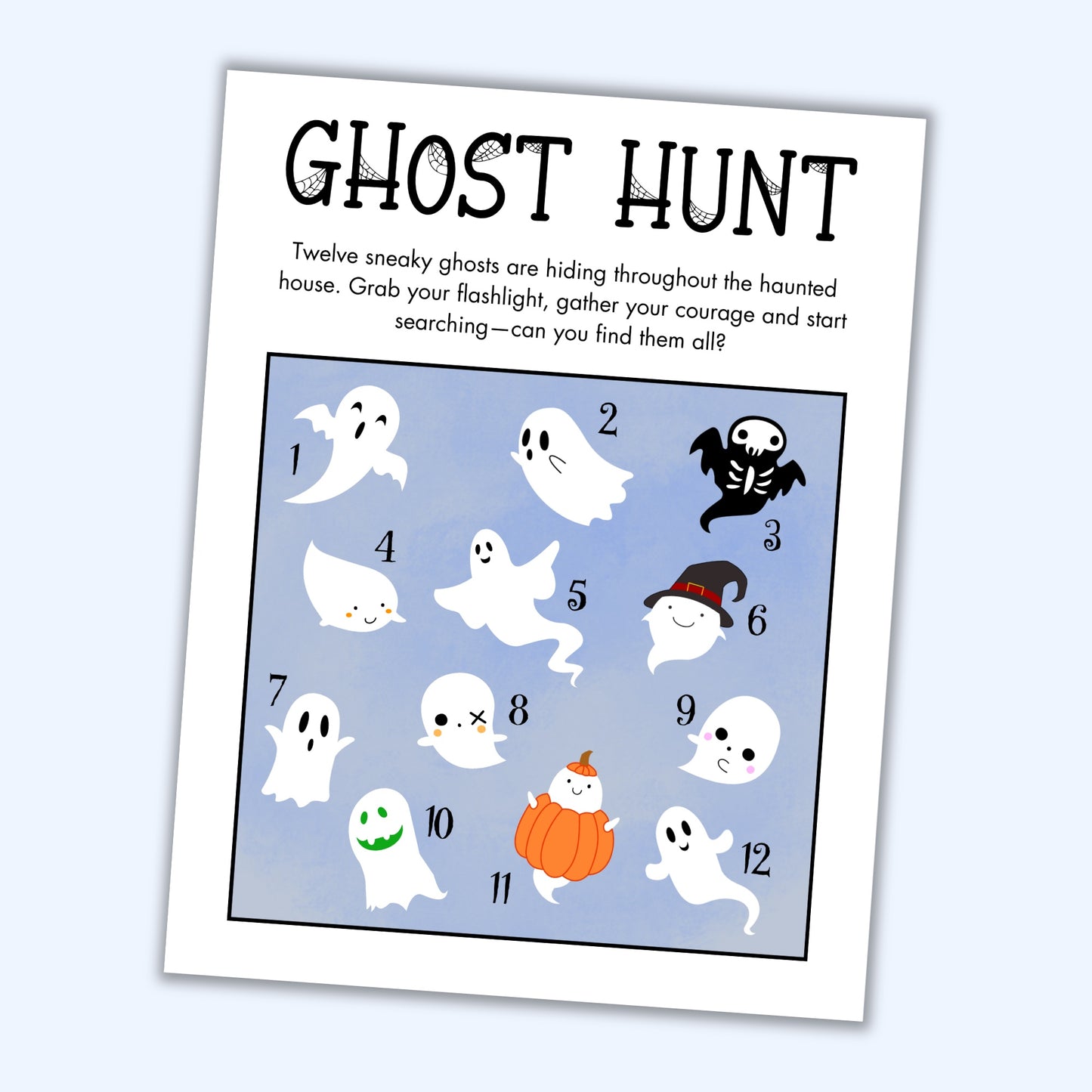 Halloween Ghost Hunt Game