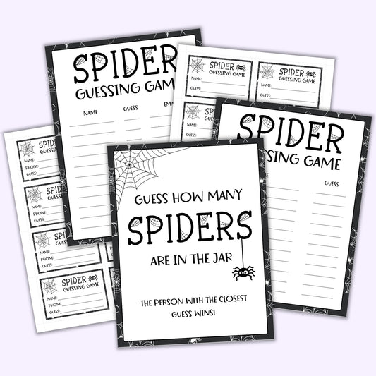 Spider Guessing Game