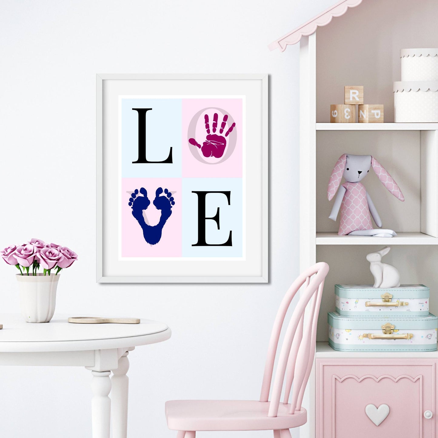 LOVE Baby Handprint & Footprint Kit (Set of 3)