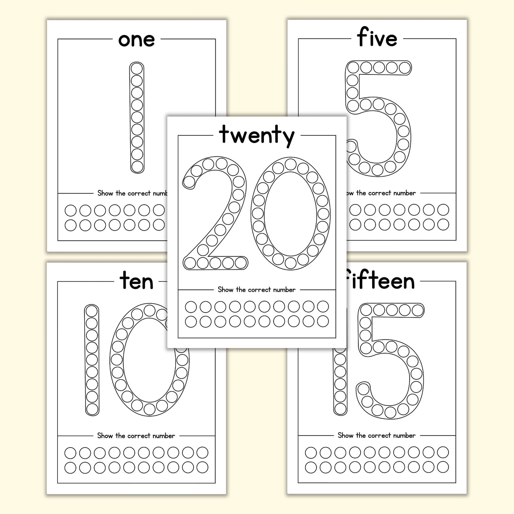 dot-marker-counting-pages-1-20-printables-by-the-craft-at-home-family for Dot Marker Number Printables Free Dot Marker Counting Pages (1-20) – Printables by The Craft-at-Home Family for Dot Marker Number Printables Free