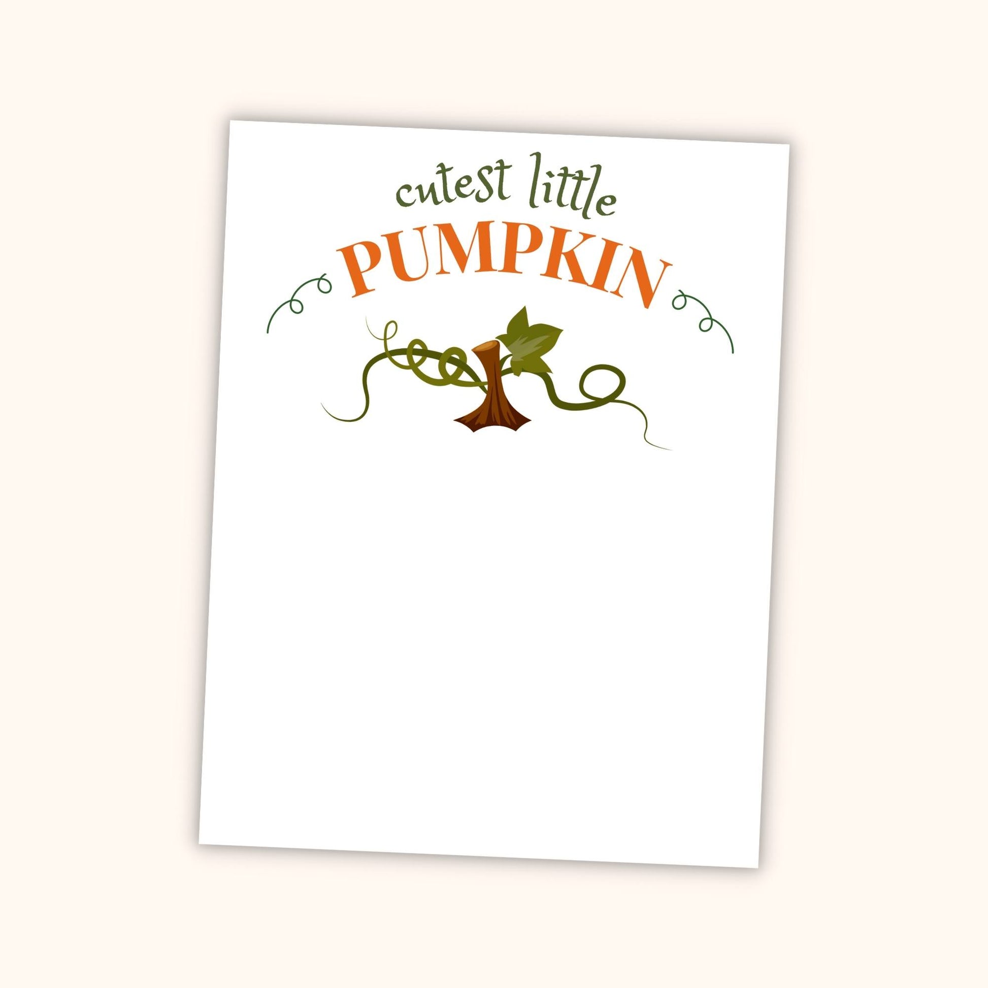 cutest-little-pumpkin-handprint-footprint-kit-set-of-2-printables-by-the-craft-at-home-family for Cutest Pumpkin In The Patch Free Printable Cutest Little Pumpkin