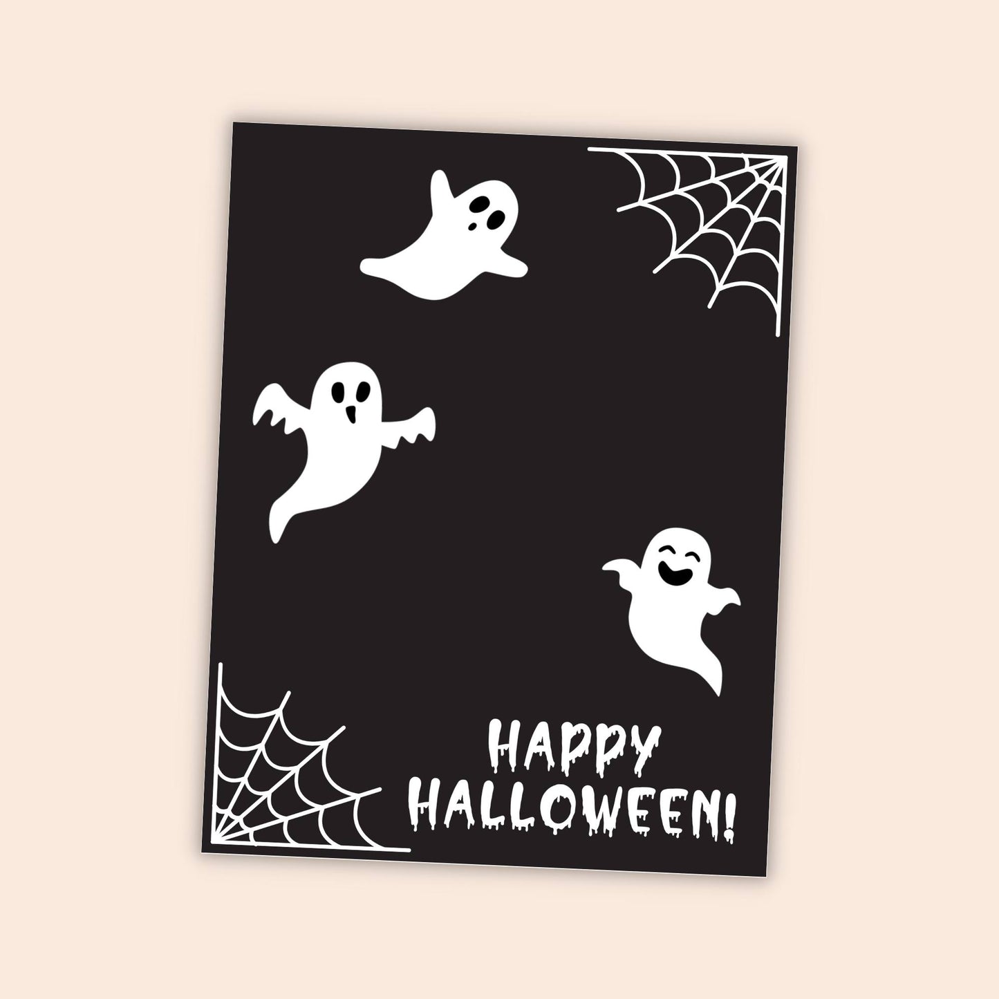 Halloween Ghost Footprint Kit