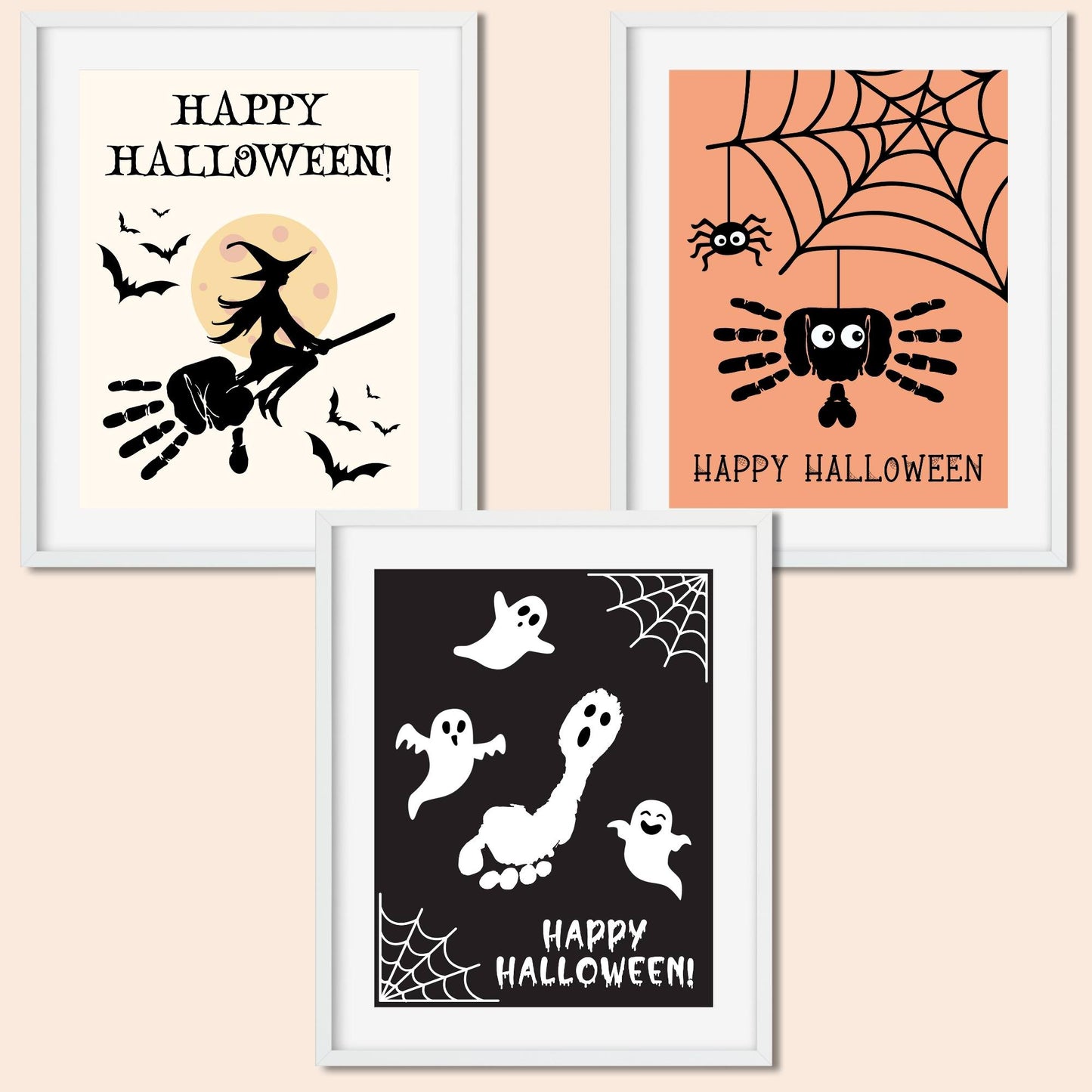 Halloween Handprint & Footprint Kit (Set of 3)