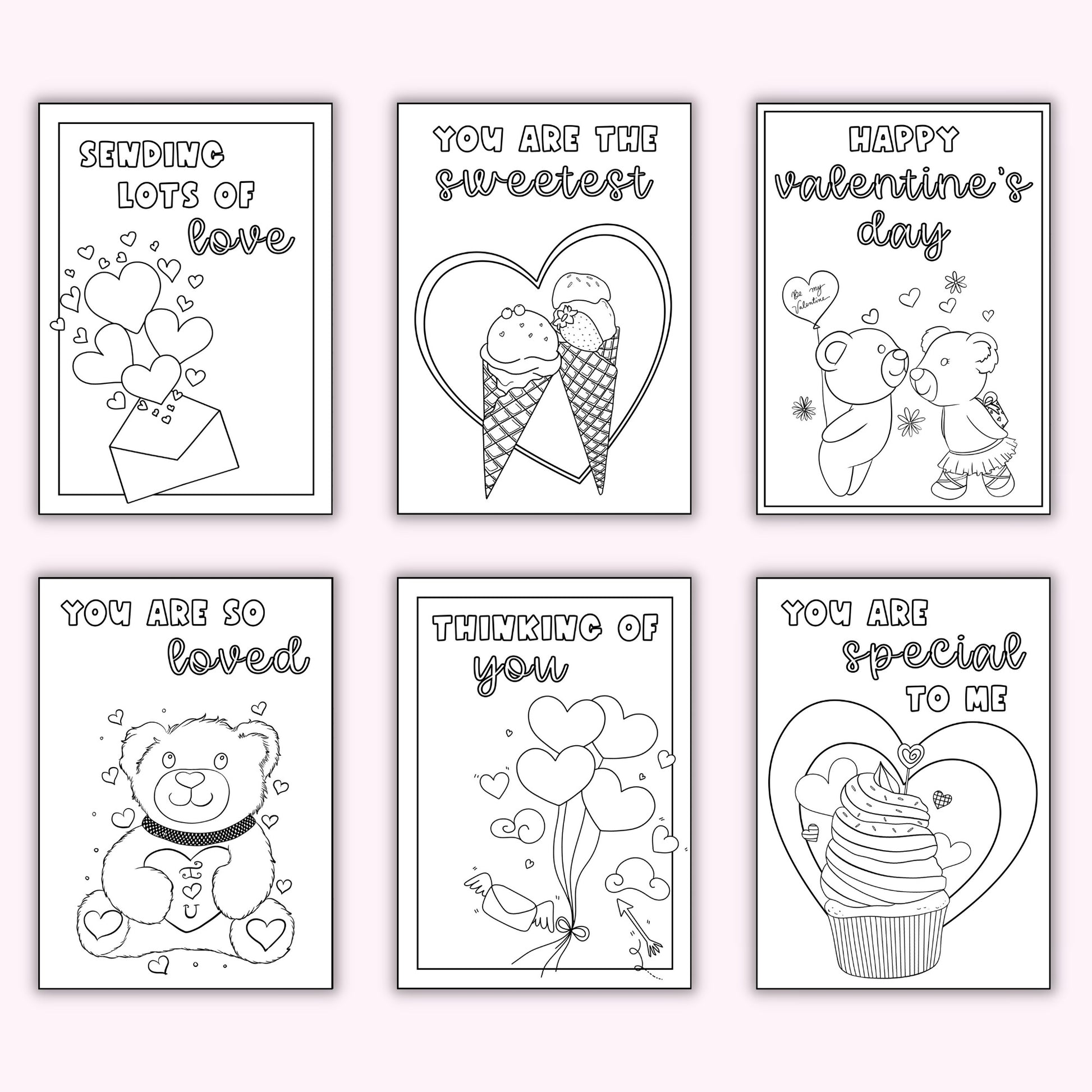Valentine s Day Colouring Cards Set Of 12 Printables By The Craft at Home Family valentine-s-day-colouring-cards-set-of-12-printables-by-the-craft-at-home-family