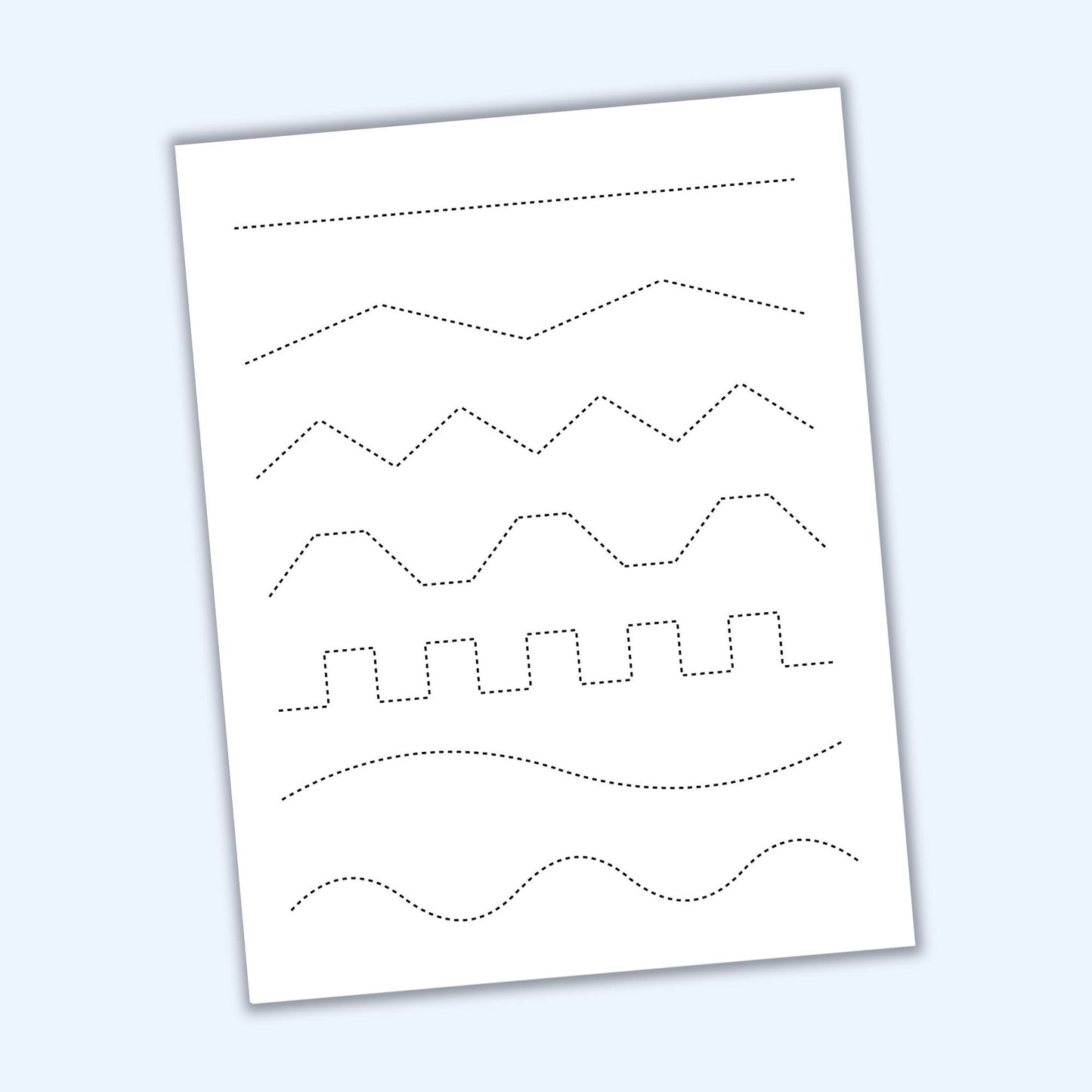 Tracing & Cutting Practice Bundle (41 Pages)