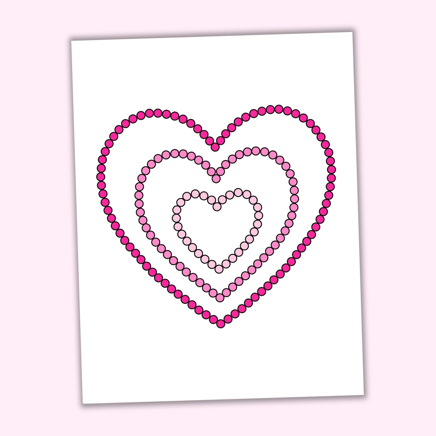 Valentine's Day Q-Tip Sheets