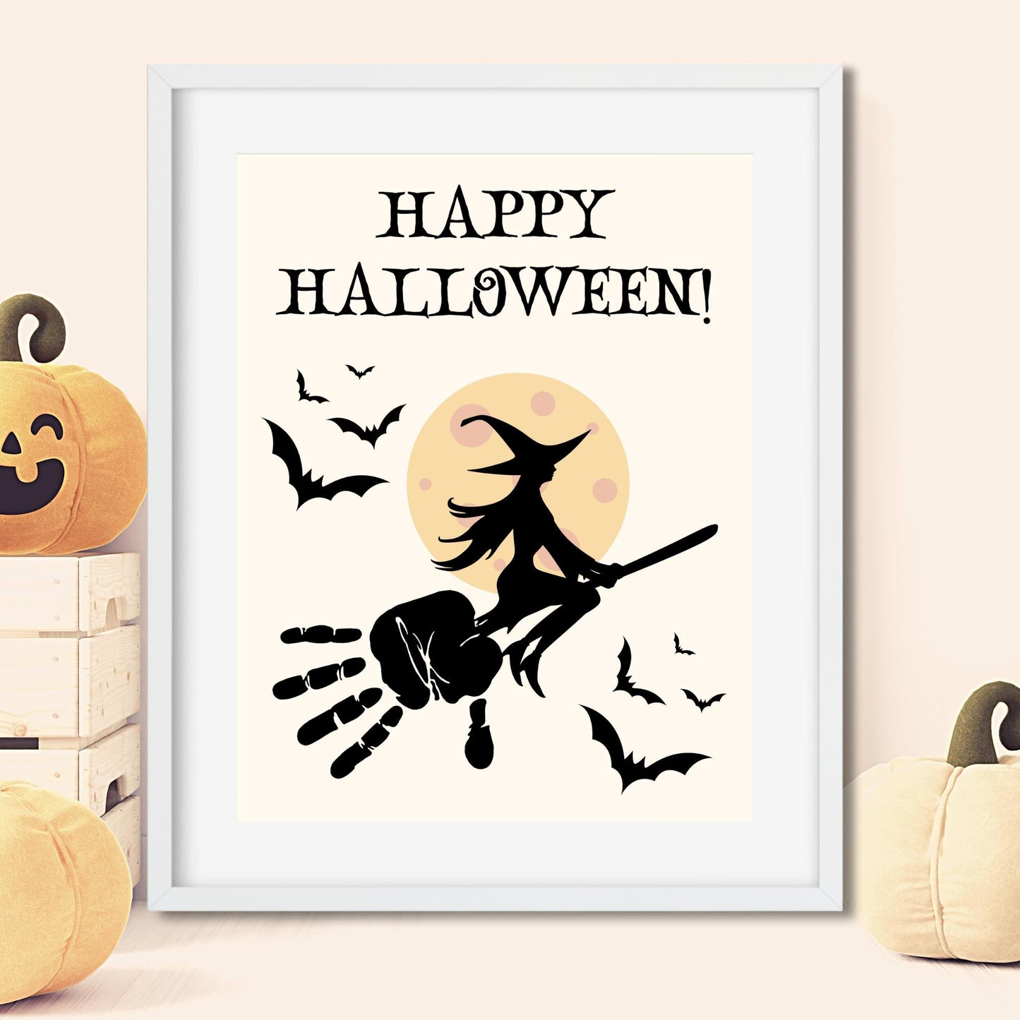 Halloween Witch Handprint Kit